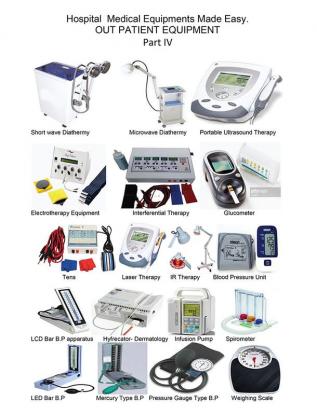 OUT PATIENT EQUIPMENT Part IV : Hospital Medical Equipment Made Easy