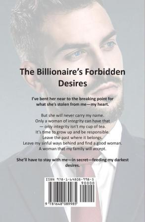 The Billionaire's Forbidden Desires: Second Chance Baby Romance: 4 (Irresistible Brothers)