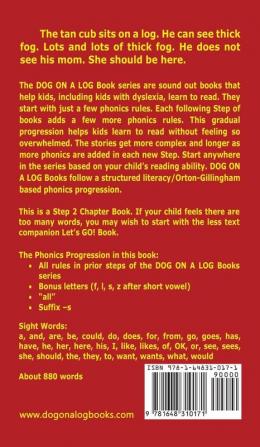 The Cub Chapter Book: Sound-Out Phonics Books Help Developing Readers including Students with Dyslexia Learn to Read (Step 2 in a Systematic Series ... Books): 10 (Dog on a Log Chapter Books)