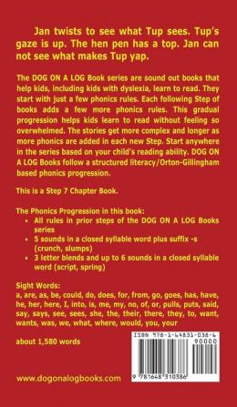 The Blimp Chapter Book: Sound-Out Phonics Books Help Developing Readers including Students with Dyslexia Learn to Read (Step 7 in a Systematic ... 32 (Dog on a Log Chapter Book Collection)