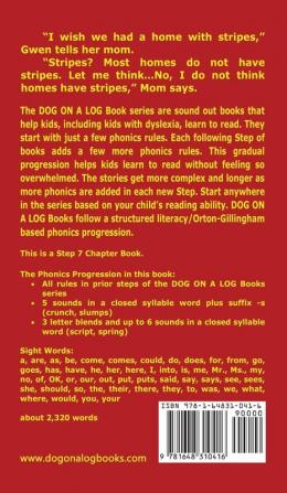 Stripes And Splats Chapter Book: Sound-Out Phonics Books Help Developing Readers including Students with Dyslexia Learn to Read (Step 7 in a ... Books): 35 (Dog on a Log Chapter Books)