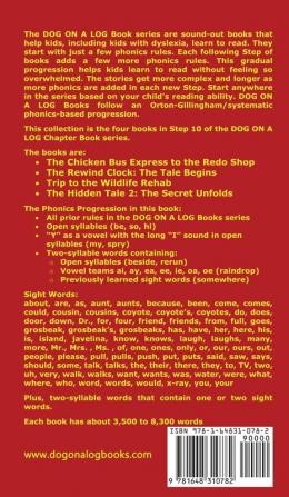 Four Chapter Books 10: Sound-Out Phonics Books Help Developing Readers including Students with Dyslexia Learn to Read (Step 10 in a Systematic ... Books) (Dog on a Log Chapter Book Collection)
