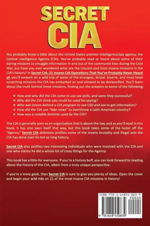 Secret CIA: 21 Insane CIA Operations That You've Probably Never Heard of