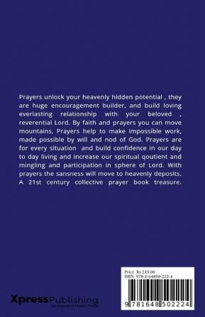 PRAYERS THE INTRINSIC TRANSFORMATION ETHEREAL DEPOSITS AND GENERAL PURITY GIVER