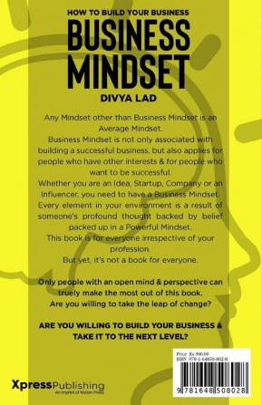 How To Build Your Business - Business Mindset