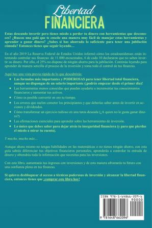 Libertad financiera: Quieres invertir tu dinero y no sabes cómo empezar? Aprende herramientas de inversión evita los errores más comunes y obtén libertad financiera (¡No necesitas ahorros!)