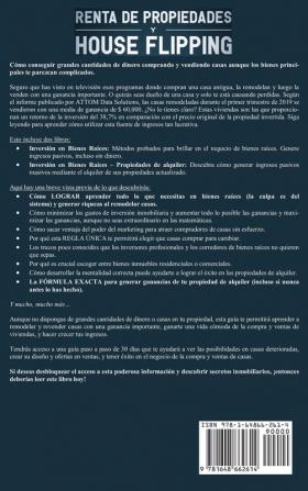 Renta de propiedades y house flipping 2 libros en 1: No necesitas ser millonario para convertirte en millonario. Gana dinero con bienes raíces y vive de tus rentas el resto de tu vida