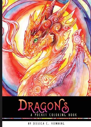 Dragons Pocket Coloring Book