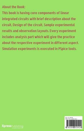 Linear Integrated Circuits Laboratory Manual