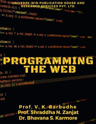 PROGRAMMING THE WEB