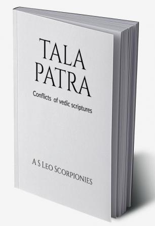 Tala Patra - Conflict of Vedic Scriptures : Nadi Palm Leaf Scriptures