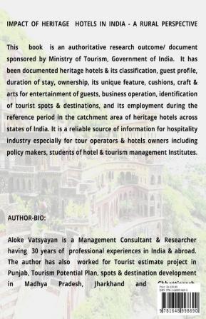 Impact of Heritage Hotels In India - A Rural Perspective