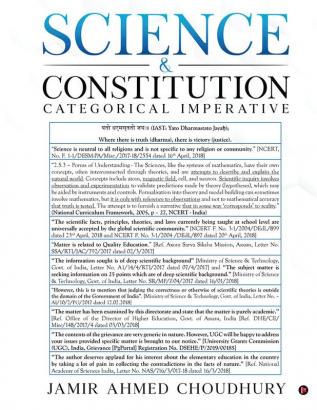 Science and Constitution : Categorical Imperative