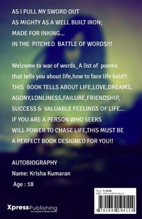 War of words : Words that heals your soul