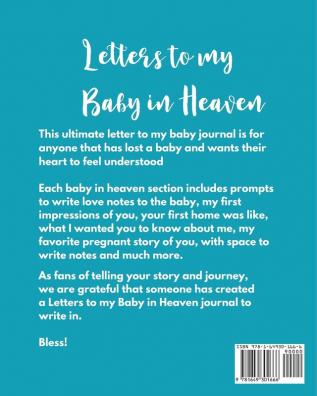 Heaven's Newest Angel Letters To My Baby