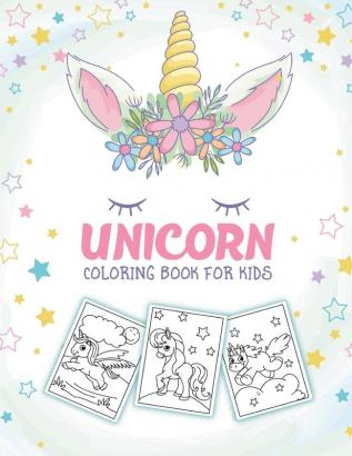 Unicorn Coloring Book