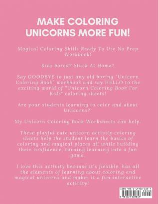 Unicorn Coloring Book