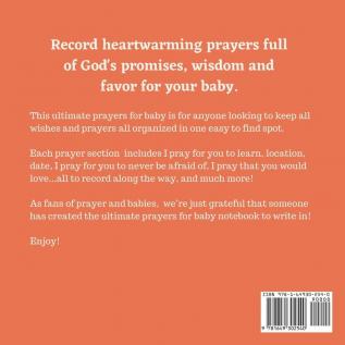 Prayers And Wishes For Baby: Children's Book Christian Faith Based I Prayed For You Prayer Wish Keepsake