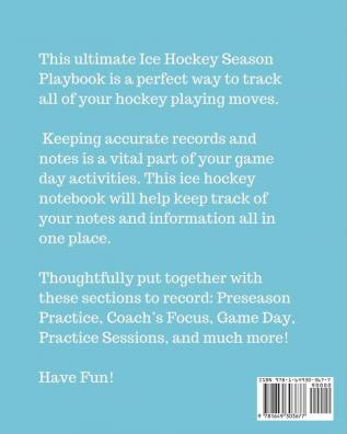 Ice Hockey Playbook For Women: For Players - Dump And Chase - Team Sports