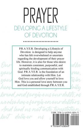 P.R.A.Y.E.R.: Developing a Lifestyle of Devotion