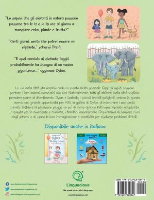 A Wild Day at the Zoo / un Giorno Pazzesco Allo Zoo - Italian Edition: Children's Picture Book: 2 (Little Polyglot Adventures)