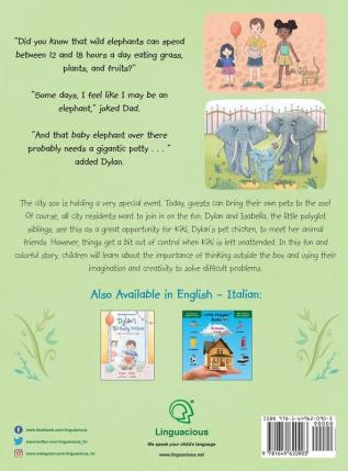 A Wild Day at the Zoo / Un Giorno Pazzesco allo Zoo - Bilingual English and Italian Edition: Children's Picture Book: 2 (Little Polyglot Adventures)