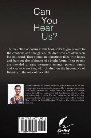 Can You Hear Us?: A collection of poems centred on listening to the voices of children their thoughts and reflections