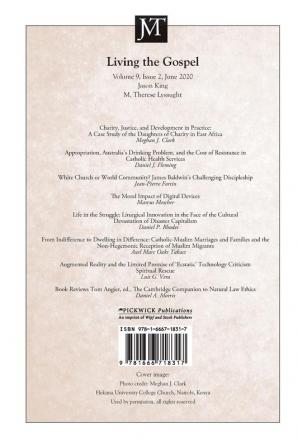 Journal of Moral Theology Volume 9 Issue 2: Living the Gospel