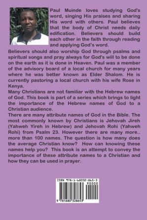 Do You Know The Names of God? Part 1