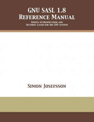 GNU SASL 1.8 Reference Manual