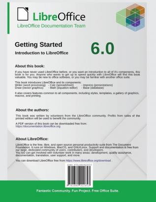 Getting Started with LibreOffice 6.0