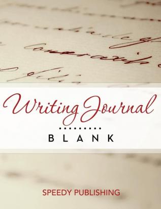 Writing Journal Blank