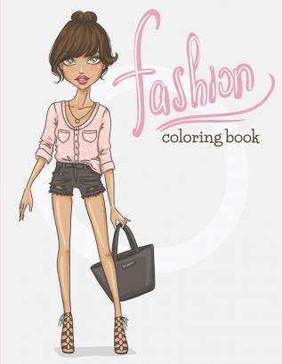 Fashion: Coloring Book