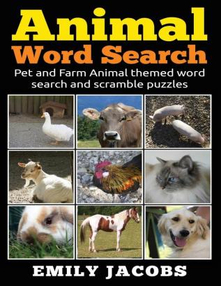 Animal Word Search