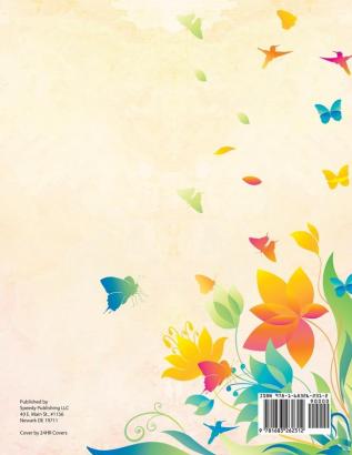 Beautiful Butterflies a Simple Relaxing Coloring Book