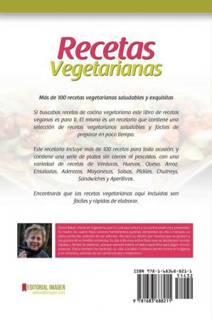 Recetas Vegetarianas Faciles y Economicas: Más de 120 recetas vegetarianas saludables y exquisitas