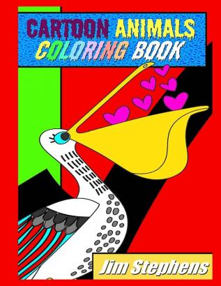 Cartoon Animals Coloring Book