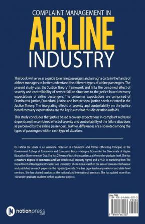 Complaint Management in Airline Industry : Application of Justice Theory