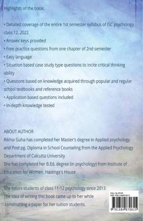 ISC PSYCHOLOGY SEMESTER 1 MOCKTEST PRACTISE BOOK