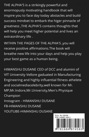 THE ALPHA'S : THE ALPHA'S