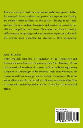 Hydrology And Water Resources Engineering Mcq'S: Multiple Choice Questions For Competitive Exam Preparation