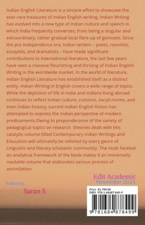 Contemporary Indian Writings and Education