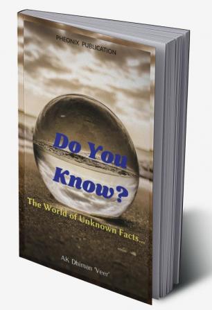 DO YOU KNOW ? : The world of unknown facts.