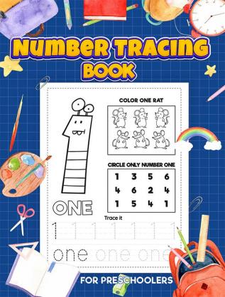 NUMBER TRACING BOOK FOR PRESCHOLARS : – Math Activity BookNumber tracing workbookPreschool Numbers Tracing for kids ages 3-5Easy math for kids