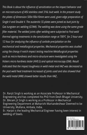 IMPACT-BEHAVIOUR ANALYSIS OF STAINLESS STEEL 316L WELDS : TO STUDY THE EFFICACY OF SENSITIZATION AND CRYOGENIC