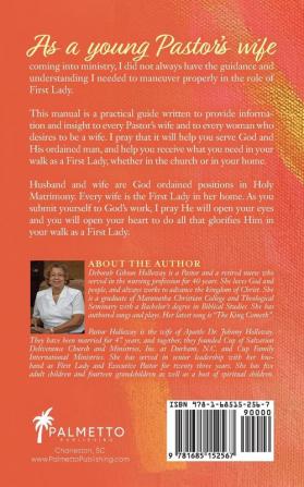 First Lady Manual: A practical guide for Christian wives