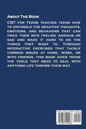 CBT for Teens: User's Guide for Managing ADHD Anxiety & Depression.