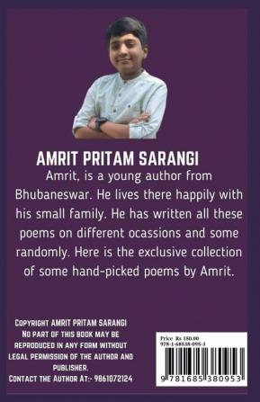 Versum : An anthology by Amrit Pritam Sarangi