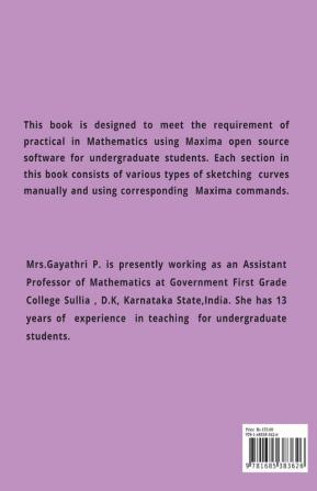 Sketching Curves with Programmes in Maxima : Mathematics Practical for Beginners