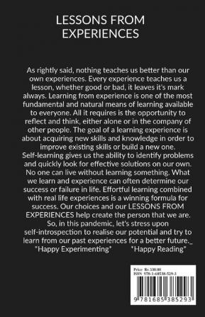 LESSONS FROM EXPERIENCES